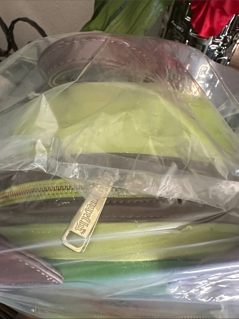 Loungefly Green Mickey Mouse Boba 🧋 Tea Mini Backpack NWT